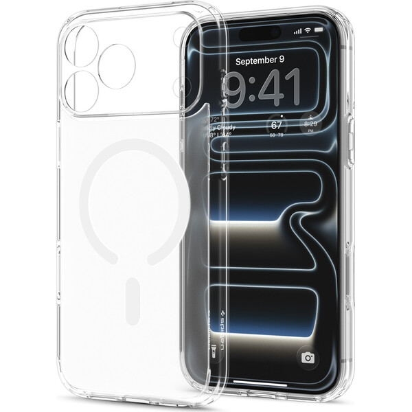 Spigen Ultra Hybrid MagSafe kryt iPhone 18 Pro/17 Pro frost white - Puzdra - Obrázok a112a68104c1466eb06a0e2995e7e48b