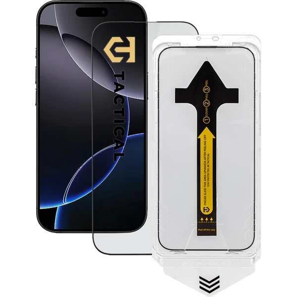 Tactical Impact Barrier pre Rookies sklo s aplikátorom Apple iPhone 16 Pro Max - Ochranné fólie a sklo - Hlavný obrázok