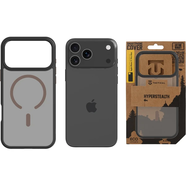 Tactical MagForce Hyperstealth 2.0 kryt iPhone 17 Pro Max Black/Moucha Moose - Puzdra - Obrázok a1214b4813ca4dfe9c096415a3d9e884