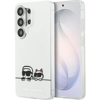 Karl Lagerfeld IML K&CH Peekaboo Logo Magnetický kryt Samsung Galaxy S26 Ultra biely - Puzdra