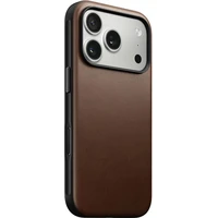 Nomad Modern Leather Case MagSafe kožený kryt iPhone 17 Pro Brown - Puzdra