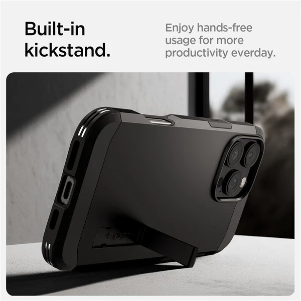 Spigen Tough Armor MagSafe kryt iPhone 16 Pro Max black - Puzdra - Obrázok a1a0ca57aa164d029057af7f5f3cb58d