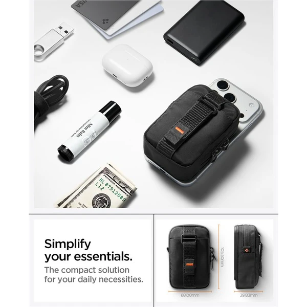 Spigen Portable Organizer Pouch TintapZip MagSafe organizér čierny - Organizéry - Obrázok a1a69e09d71a472eaedd1af1e2f75197