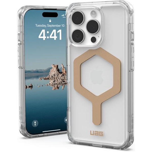 E-shop UAG Plyo Magsafe kryt iPhone 16 Pro biely/zlatý