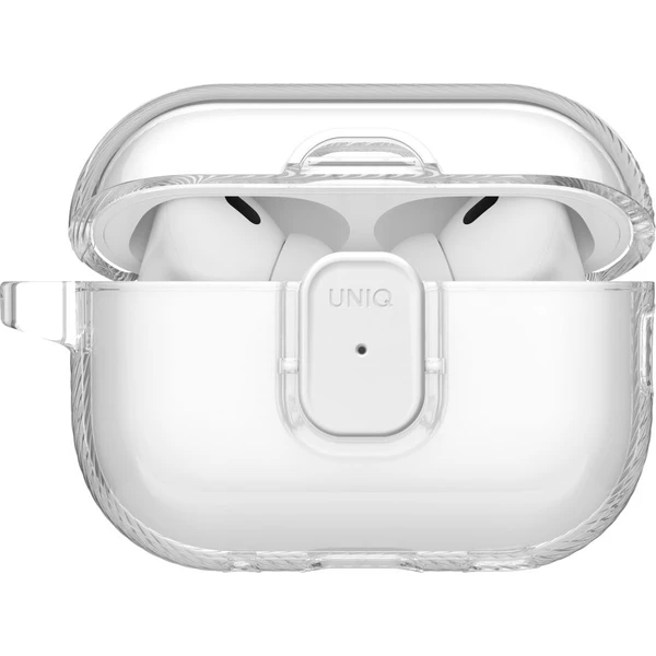 UNIQ Glase Pro Lock Case puzdro AirPods Pro 3 priehľadné - Puzdra - Obrázok a1e5f72b7cb64ba69c4fdb0cba3ab252