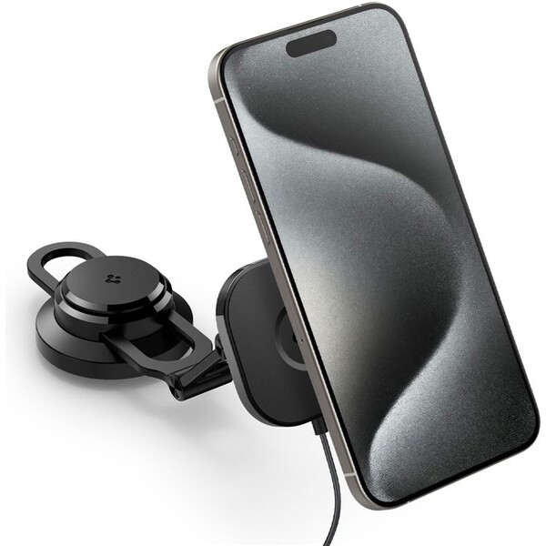 Spigen OneTap Pro 3 Wireless Car Charger MagSafe držiak s nabíjaním na displej Tesla
