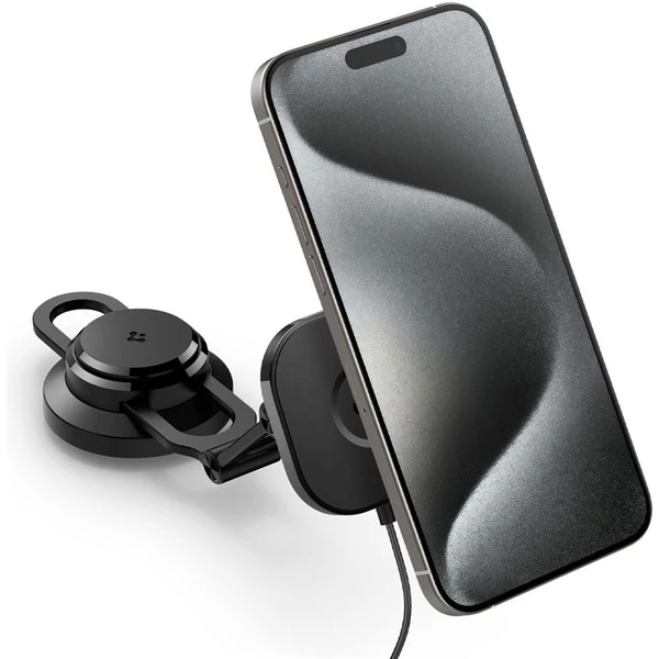 Spigen OneTap Pro 3 Wireless Car Charger MagSafe držiak s nabíjaním na displej Tesla - Držiaky - Hlavný obrázok