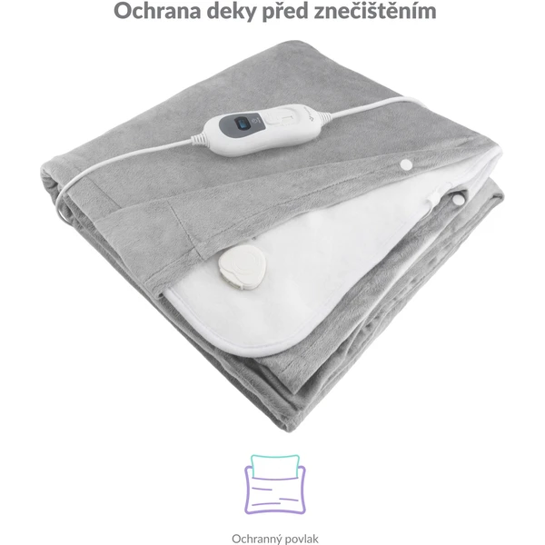 TrueLife HeatBlanket 1508 nahrievacia deka - Masážny prístroj - Obrázok a2225539b66347c0815818fd620d09f1