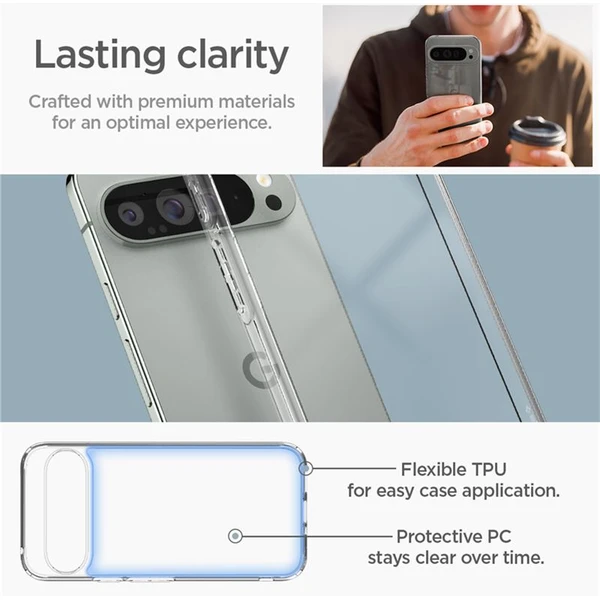 Spigen Ultra Hybrid kryt Google Pixel 9 Pro XL číry - Puzdra - Obrázok a235d3abf055423cbf8c0c61226f2f3c