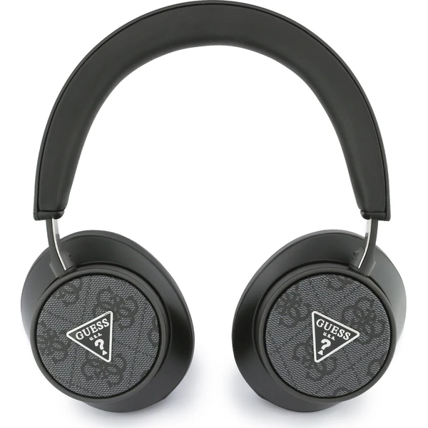 Guess PU Leather 4G Triangle Logo ENC Bezdrôtové slúchadlá čierna - Slúchadlá - Hlavný obrázok