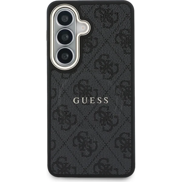Guess PU Leather 4G Gold Frame Magnetický kryt Samsung Galaxy S26+ čierny - Puzdra - Obrázok a241ba66dc4b47f09982ae55e58be8c8