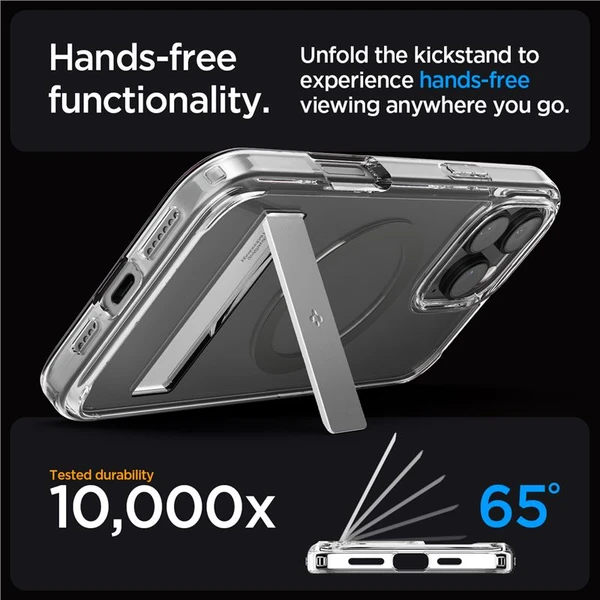 Spigen Ultra Hybrid S MagSafe kryt iPhone 16 Pro Max graphite - Puzdra - Obrázok a2468c2fe1a446c0841d5307ab2bfc7b