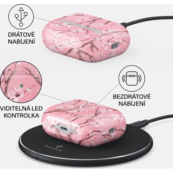 Burga puzdro pre Airpods Pro 3 Sakura - Puzdra - Obrázok a26b5dc587524afab81e133577a866ba