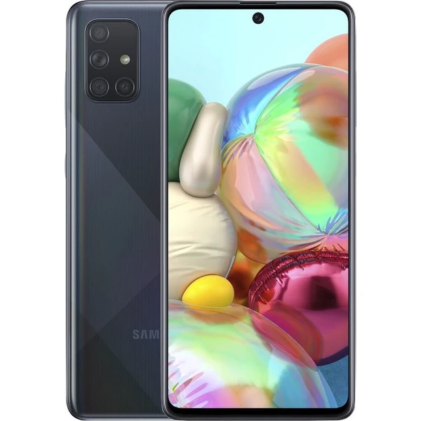 Samsung Galaxy A71 Dual SIM čierny (Kategória C) - Mobilné telefóny - Hlavný obrázok