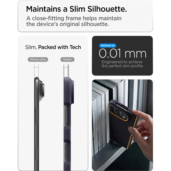Spigen Nano Pop MagSafe kryt iPhone 18 Fold blueberry navy - Puzdra - Obrázok a2be690f7341407c9ccbaca6bccefac9