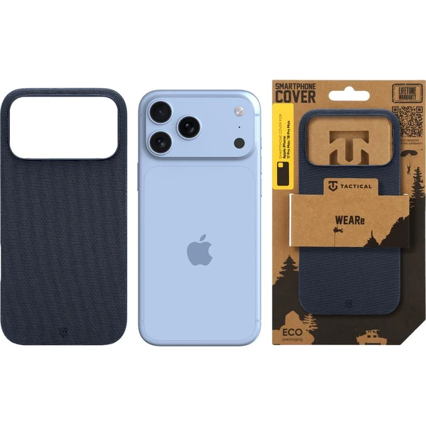 Tactical MagForce WEARe Kryt pre Apple iPhone 17 Pro Max/18 Pro Max Blue - Puzdra - Obrázok a2c52fce79604692a0eb8383b324a534