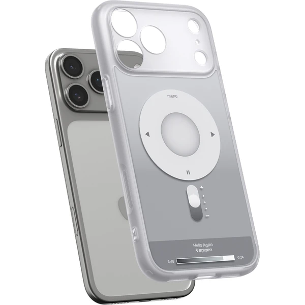 Spigen Ultra Hybrid MagSafe kryt iPhone 18 Pro/17 Pro classic silver - Puzdra - Obrázok a2c9c3886de241e9a76bacbaa4b0e29b