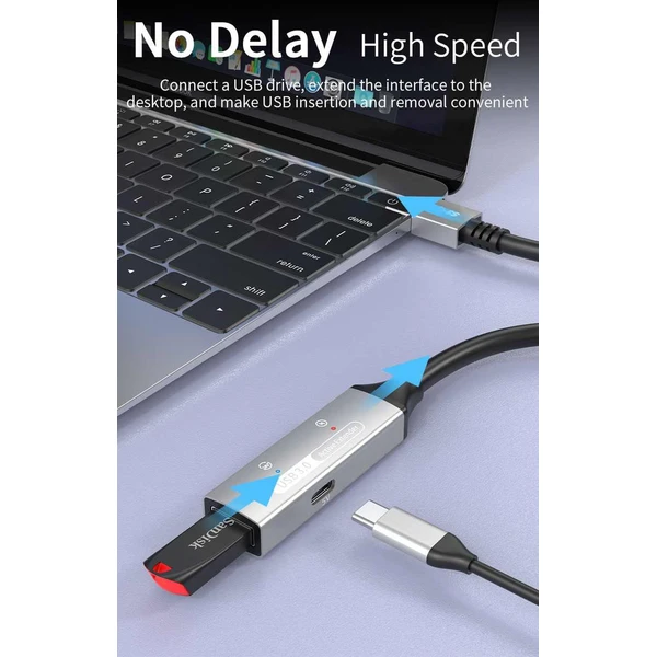 PremiumCord USB 3.2 repeater a predlžovací kábel 5m - USB huby - Obrázok a2caab5dafbe4f8394060ab5302bba4b