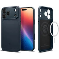 Spigen Thin Fit MagSafe kryt iPhone 17 Pro Max metal slate - Puzdra