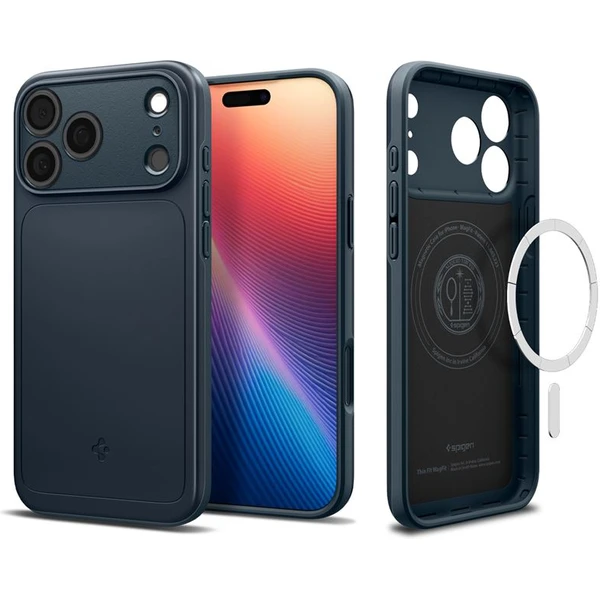 Spigen Thin Fit MagSafe kryt iPhone 17 Pro Max metal slate - Puzdra - Hlavný obrázok