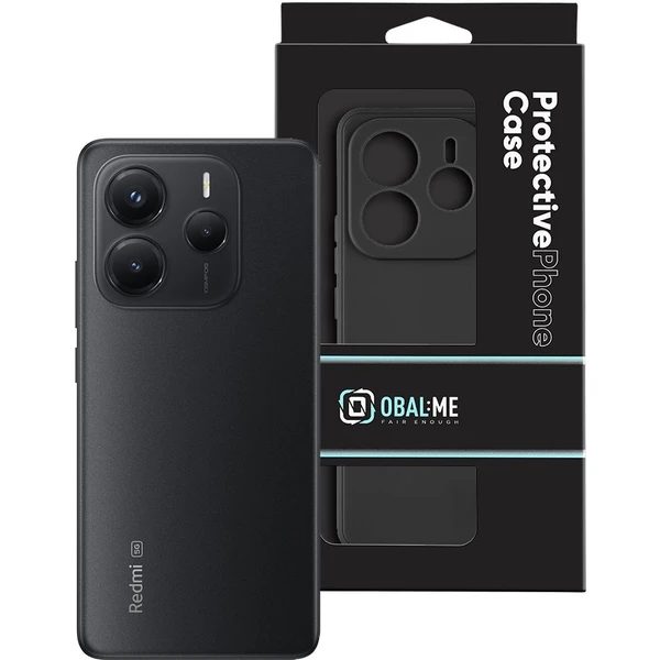 OBAL:ME Matte TPU kryt Xiaomi Redmi Note 14 5G čierny - Puzdra - Obrázok a31981a93f534ae89502915915f891e2