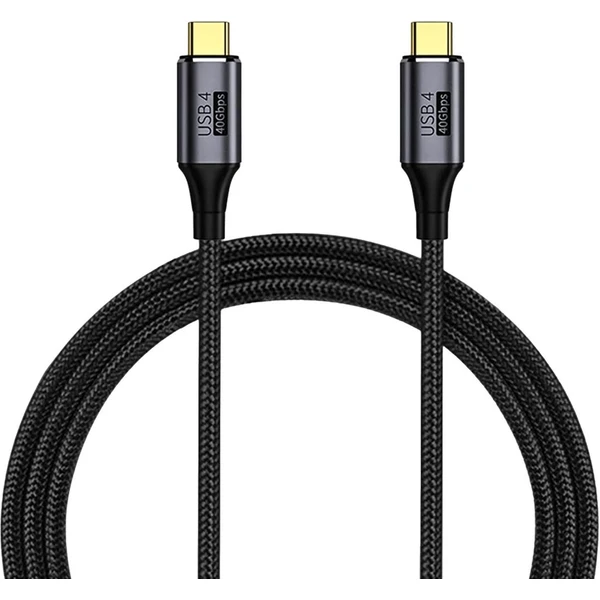 PremiumCord USB4 40Gbps 8K@60Hz 240W Thunderbolt 3 kábel 1,2m - Káble a redukcie - Hlavný obrázok