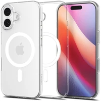 Spigen Liquid Crystal MagSafe kryt iPhone 17 clear white - Puzdra