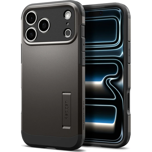 Spigen Tough Armor T MagSafe kryt iPhone 18 Pro/17 Pro gunmetal - Puzdra - Hlavný obrázok