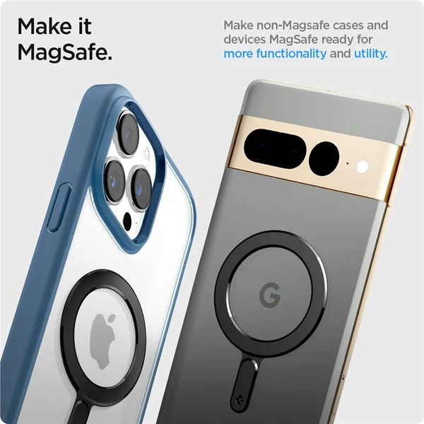 Spigen OneTap Ring Magnetic Plate nalepovací MagSafe krúžok čierny  - Vychytávky - Obrázok a35a21ee6f114a05866014463480a724