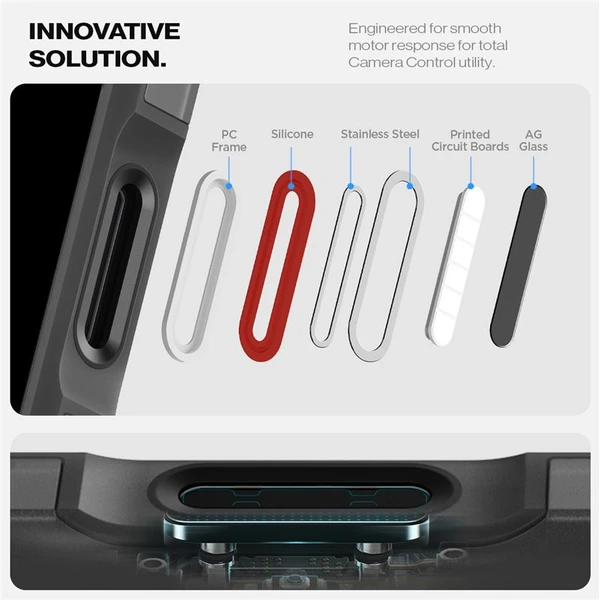 Spigen Tough Armor T MagSafe kryt iPhone 16 Pre čierny - Puzdra - Obrázok a371b520b2fc43e4922d70c062906d51