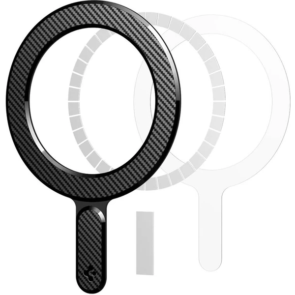 Spigen OneTap Ring Magnetic Plate nalepovací MagSafe krúžok karbónový - Vychytávky - Obrázok a37ca451621e4f4795cc2503def3f0ba