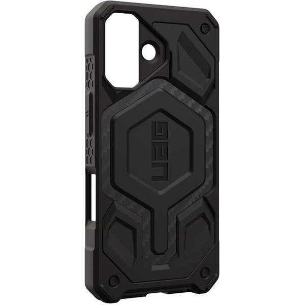 UAG Monarch Pro MagSafe Carbon Fiber kryt iPhone 17 čierny - Puzdra - Obrázok a38a619a292046aba38b4bf0a00827db