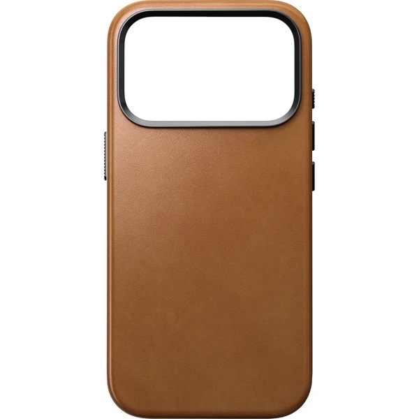 Nomad Traditional Leather MagSafe kožený kryt iPhone 18 Pro English Tan - Puzdra - Obrázok a3ab235c38c64a93a8029e2bdb2e0deb