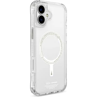 SKINARMA Saido Niteglow Mag-Charge kryt iPhone 16 Plus číry - Puzdra