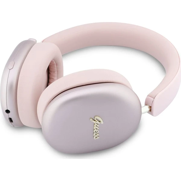Guess Metallic Script Logo ENC Bezdrôtové Slúchadlá Pink - Slúchadlá - Obrázok a3bda1796c9d42dc9b008f12e8dbf65a