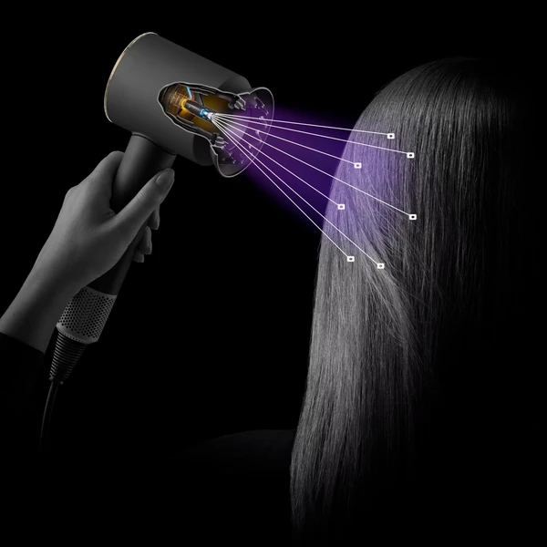 Dyson Supersonic Nural HD16 sušič vlasov, 1600 W, difuzér, 4 teploty, 3 rýchlosti, Jasper/Plum - Fény na vlasy - Obrázok a3c2a394bf5f43fc97501a5d385bf18c