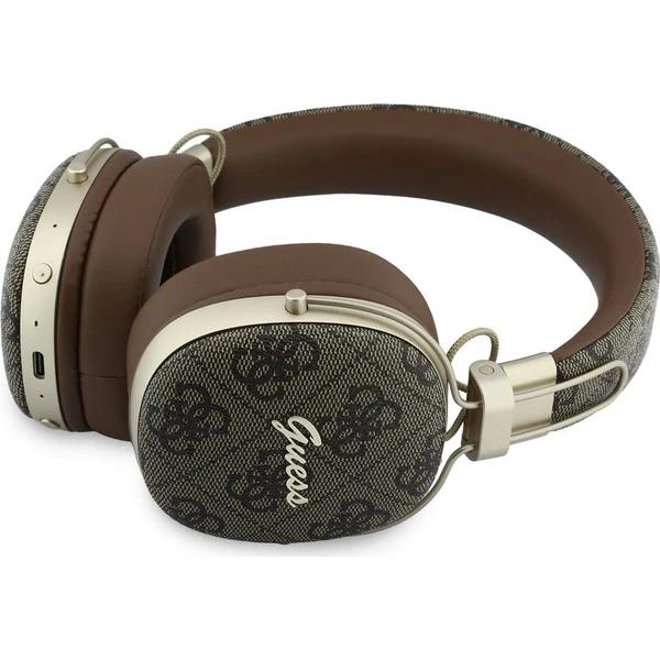 Guess 4G Metal Script Logo ENC Bezdrôtová Slúchadlá Brown - Slúchadlá - Obrázok a3c4d7722c314be48adff5c059554351