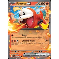 Fuecoco ex (30C 015) - 30th Celebration [Holo] - Kusové karty