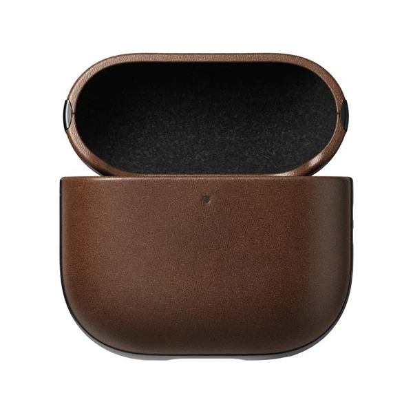 Nomad Modern Leather púzdro Apple Airpods 4 tmavo hnedé - Puzdra - Obrázok a3e55391b5e8415ba6a2a4763d6ebcd9
