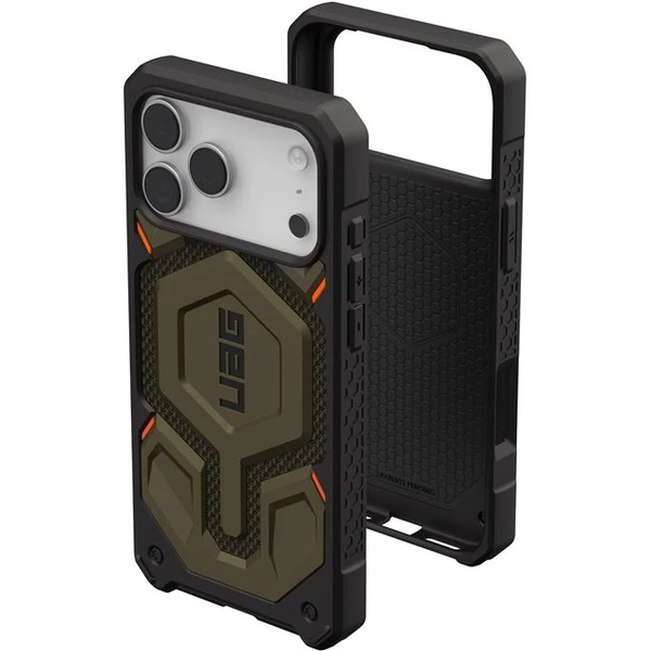 UAG Monarch Pro MagSafe Kevlar kryt iPhone 17 Pro Max zelený - Puzdra - Obrázok a3fbe7bf352c4a0d8f198176d96d59ce