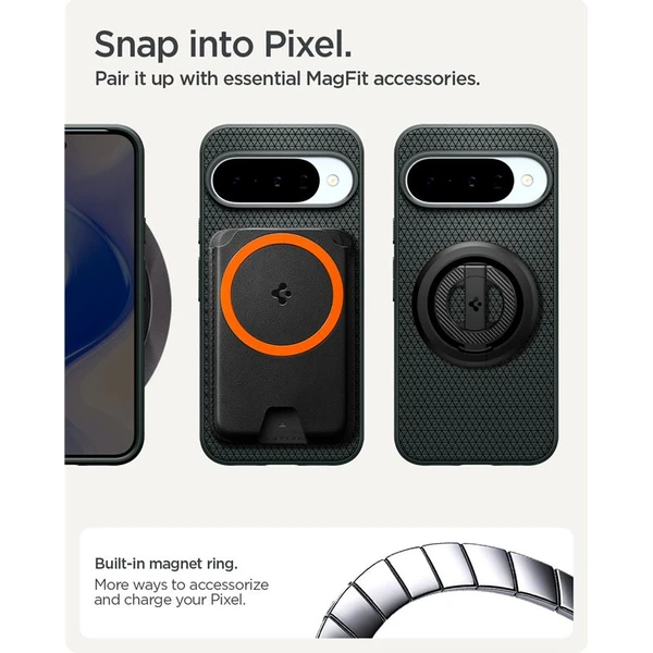 Spigen Liquid Air MagSafe kryt Google Pixel 10/10 Pro zelený - Puzdra - Obrázok a40dd709a0254e48943ecd1b5f4a85be
