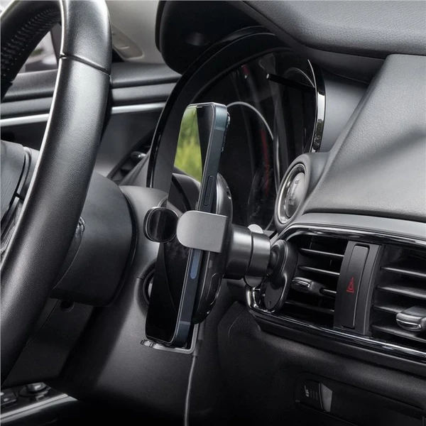 iOttie AutoSense 2 Wireless Air Vent Mount držiak do auta s nabíjaním čierny - Držiaky - Obrázok a43f2bc8f8264085bf72cd9f0bcf787c