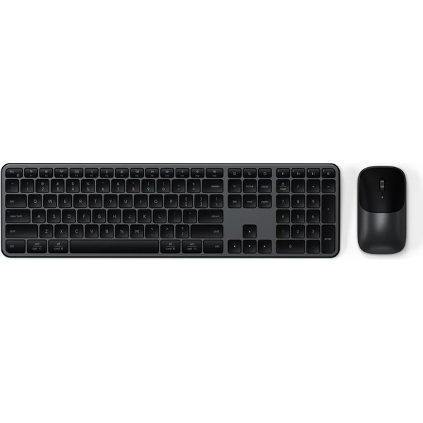 Satechi Slim CEX3 Wireless Combo ((Keyboard and Mouse) - US English - Space Black - Klávesnicové sety - Hlavný obrázok