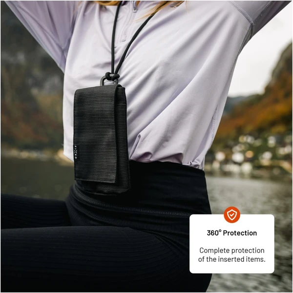 FIXED Camino Case crossbody pre mobilné telefóny do 7", čierne - Popruhy a crossbody - Obrázok a47668aa386a4302a789866cd953e042