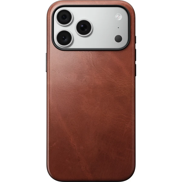 Nomad Modern Leather (Horween) MagSafe kožený kryt iPhone 17 Pro Max/18 Pro Max Olde Dublin - Puzdra - Obrázok a487a7093e634d989ce286ed8270a6e1