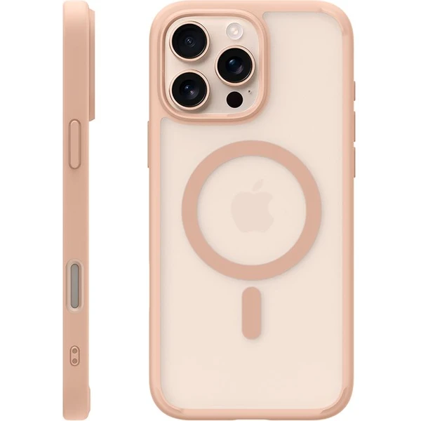 Spigen Ultra Hybrid T MagSafe kryt iPhone 16 Pro Max ružový titán - Puzdra - Obrázok a499e836fc0c4f1a99a34ad397b4a77b