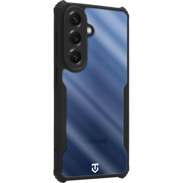 Taktický Quantum Stealth kryt Samsung Galaxy S26 číry/čierny - Puzdra - Hlavný obrázok