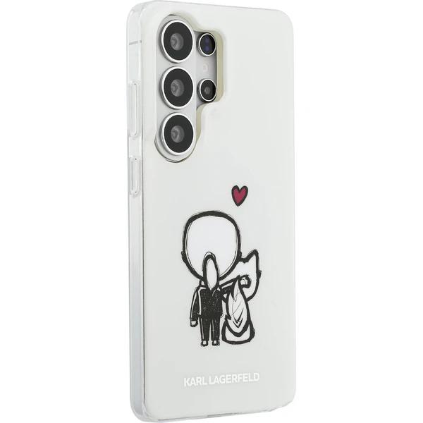 Karl Lagerfeld IML K&CH Zadné Logo Magnetický kryt Samsung Galaxy S26 Ultra priehľadný - Puzdra - Obrázok a50011ecfd1d48dbbd6064d6e022de38