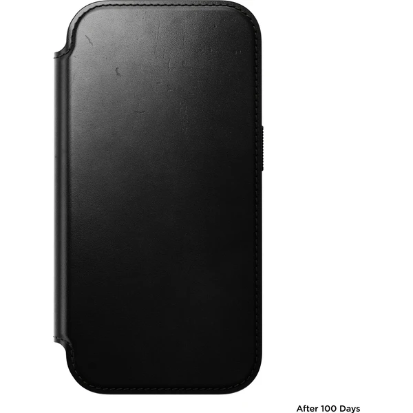Nomad Modern Leather Folio (Horween) MagSafe kožené puzdro iPhone 18 Pro Black - Puzdra - Obrázok a517029b41e345e789d5ba16ceac5977