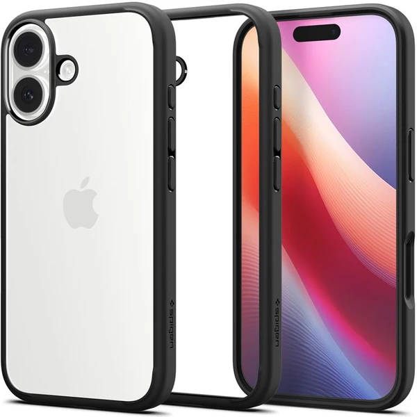 Spigen Ultra Hybrid kryt iPhone 17 matte black - Puzdra - Hlavný obrázok